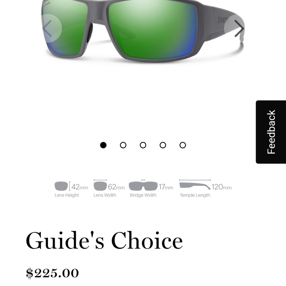 Smith Guides Choice Sunglasses S